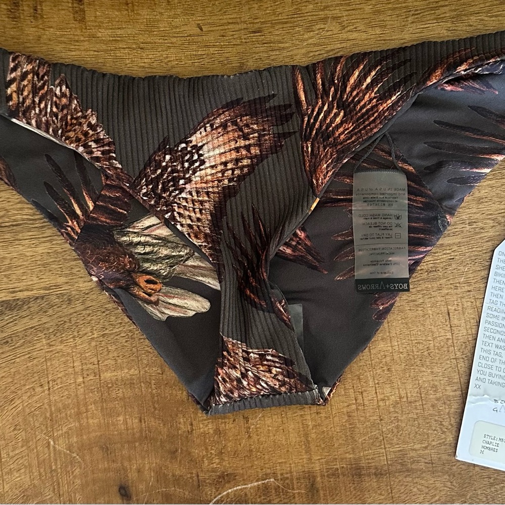 Boys + Arrows Brand New Bikini Bottom